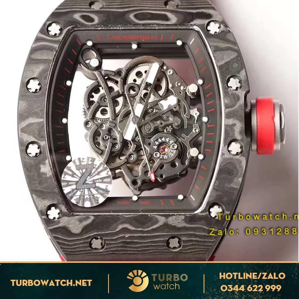 đồng hồ RICHARD MILLE replica 1-1 RM035 CARBON RED