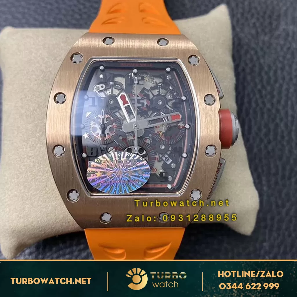 ĐỒNG HỒ RICHARD MILLE RM011 RG replica 1:1 CAO CẤP