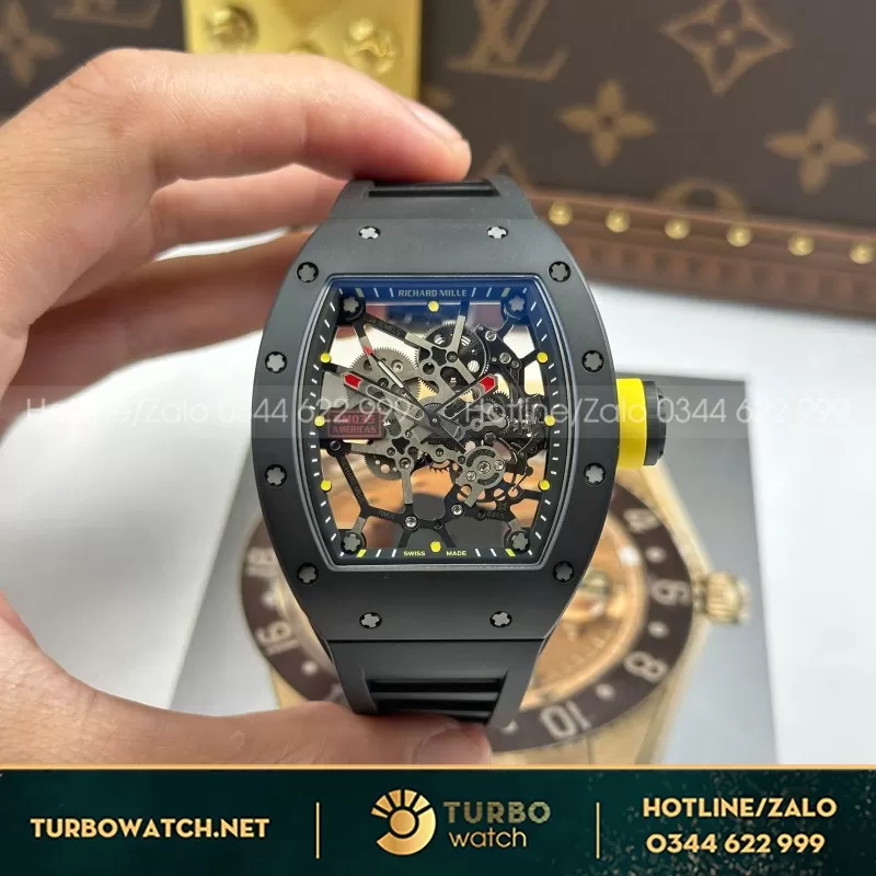 Đồng Hồ Richard Mille RM035 Toro Americas Limited Edition Tuỳ Chỉnh Vàng Khối 18K Độc Quyền Top 1 40x48mm
