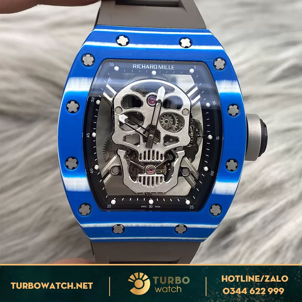 Đồng Hồ Richard Mille RM052-1 Tourbillon in Blue Ceramic Replica