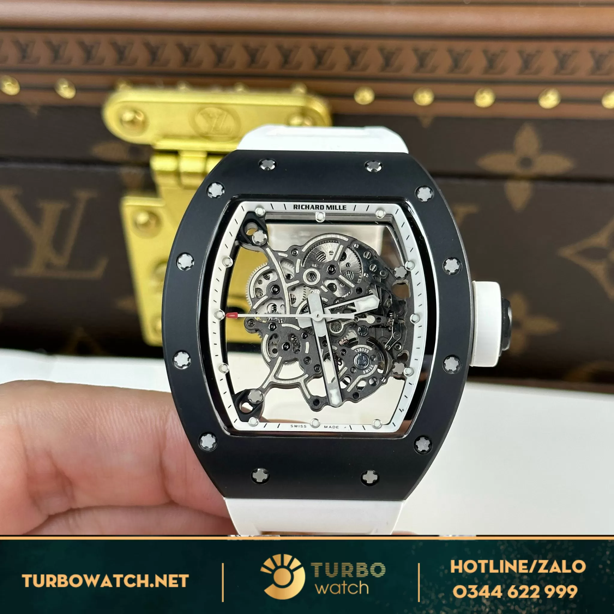 Đồng hồ Richard Mille RM055 Bubba Watson ceramic fake 