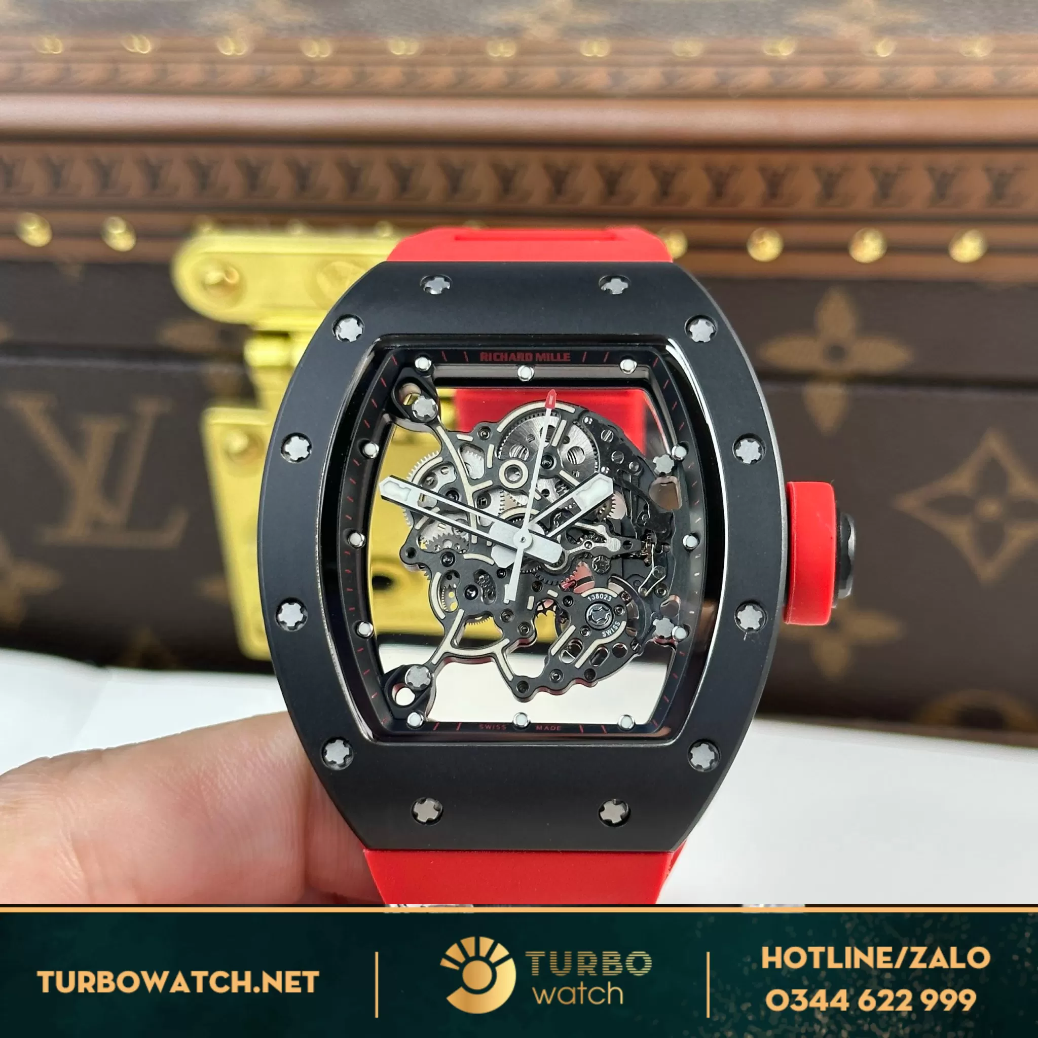 Đồng hồ Richard Mille RM055 Bubba Watson ceramic replica 