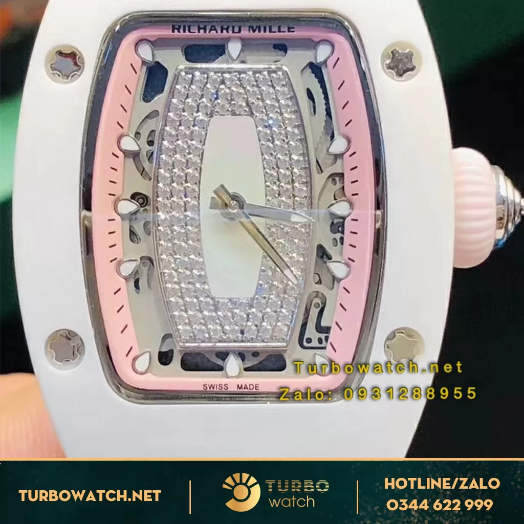 đông hồ RICHARD MILLE siêu cấp 1-1 RM07-01 AUTOMATIC PINK
