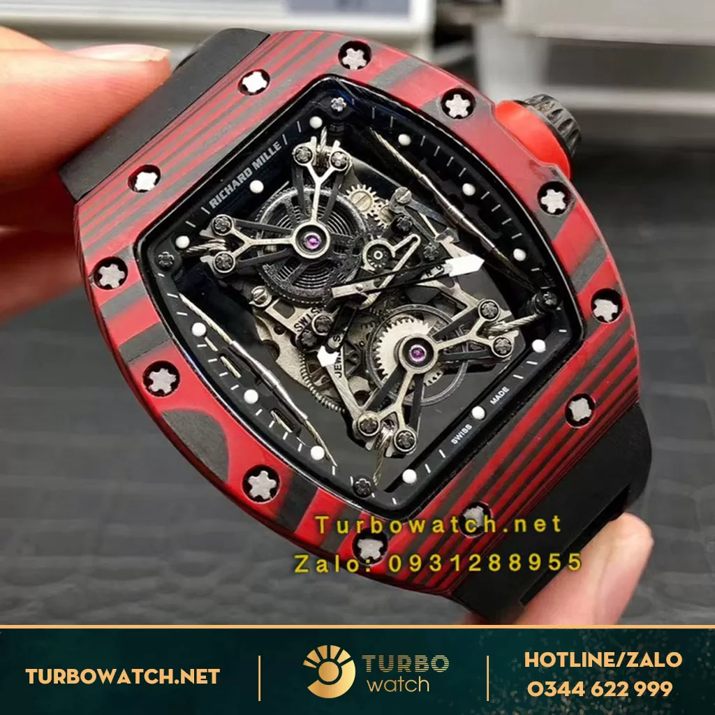 đông hồ RICHARD MILLE siêu cấp 1-1 RM50-27-01 Red Forged