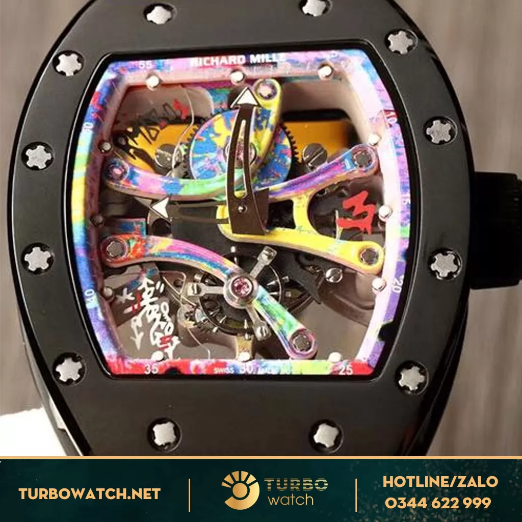 Đồng hồ RICHARD MILLE siêu cấp 1-1 RM68-01 Tourbillon Graffiti