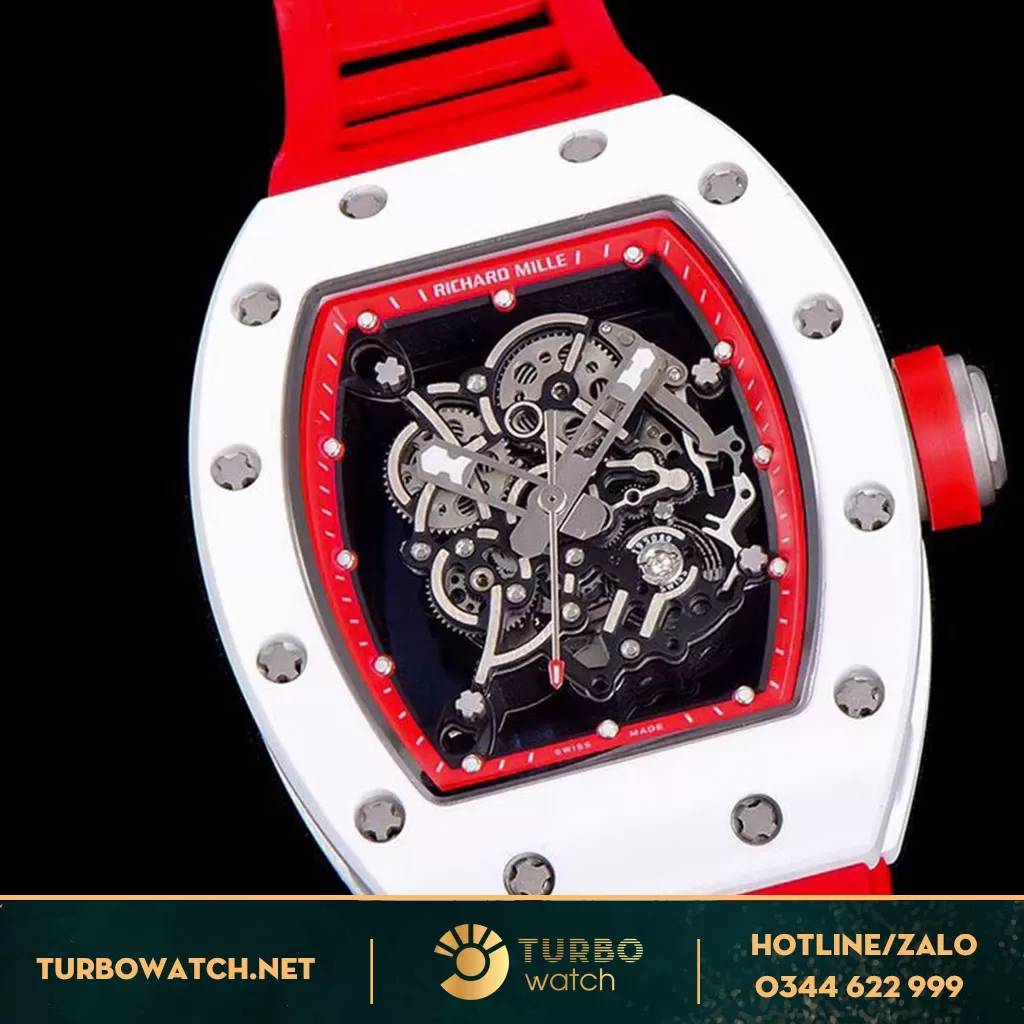 Đồng Hồ RICHARD MILLE Super Fake 1-1 Rm 055 RED