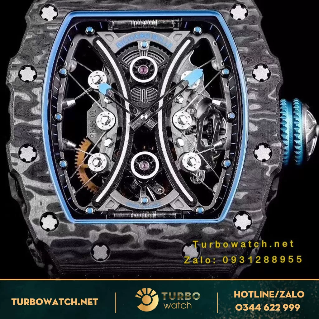 đông hồ Richard Mille super fake 1-1 RM53-01 Tourbillon Pablo Mac Donough