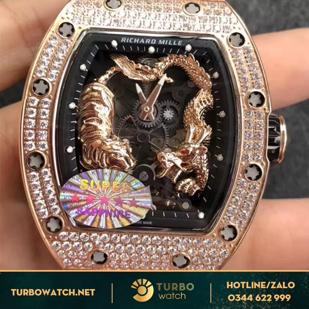 đông hồ RICHARD MILLE super fake RM057 DIAMOND