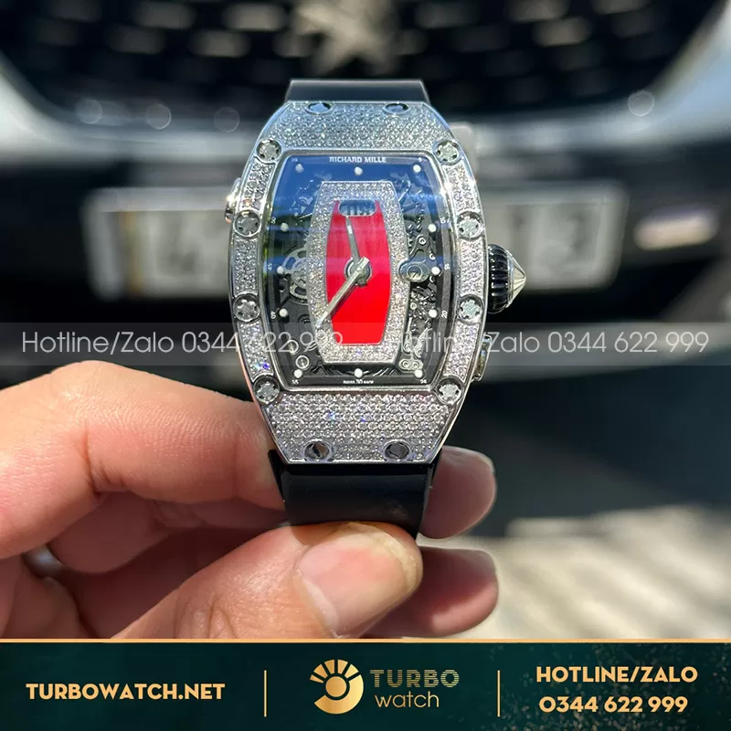 Đồng Hồ RM Nữ Độ Full Diamond Rep 1 1
