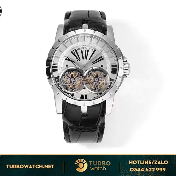 Đồng hồ Roger dubuis excalibur double tourbillon replica