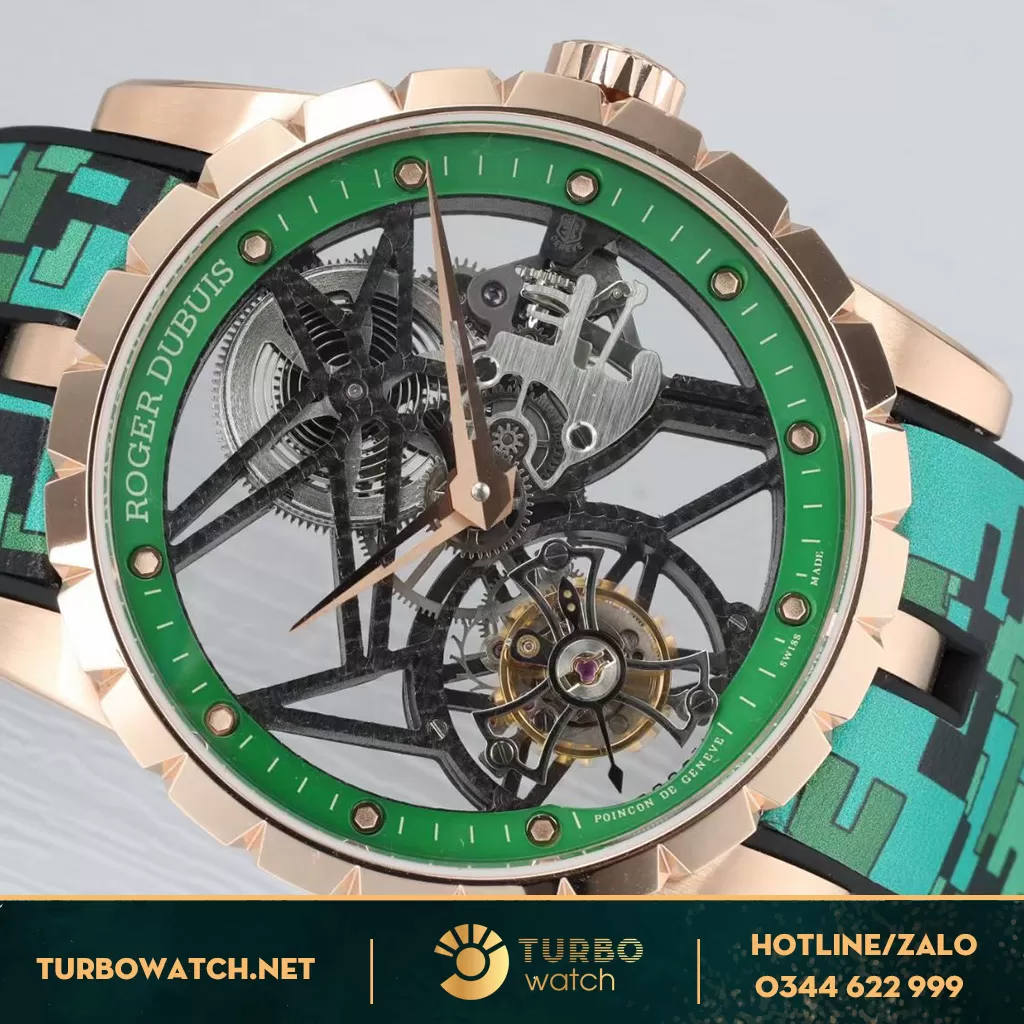 Đồng Hồ Roger Dubuis super fake 1-1 Skeleton