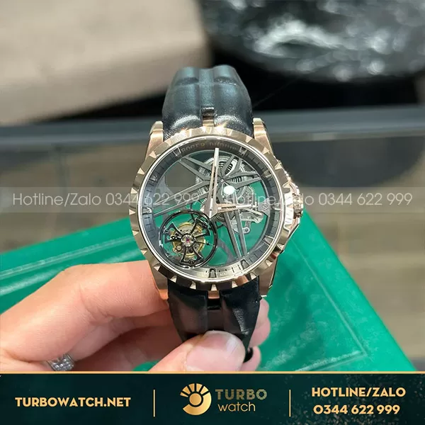 Đồng hồ roger dubuis toubillon replica 