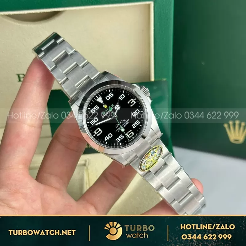 Đồng Hồ Rolex Air King 126900 Chế Tác Nhà Máy Clean Cao Cấp Nhất 40mm