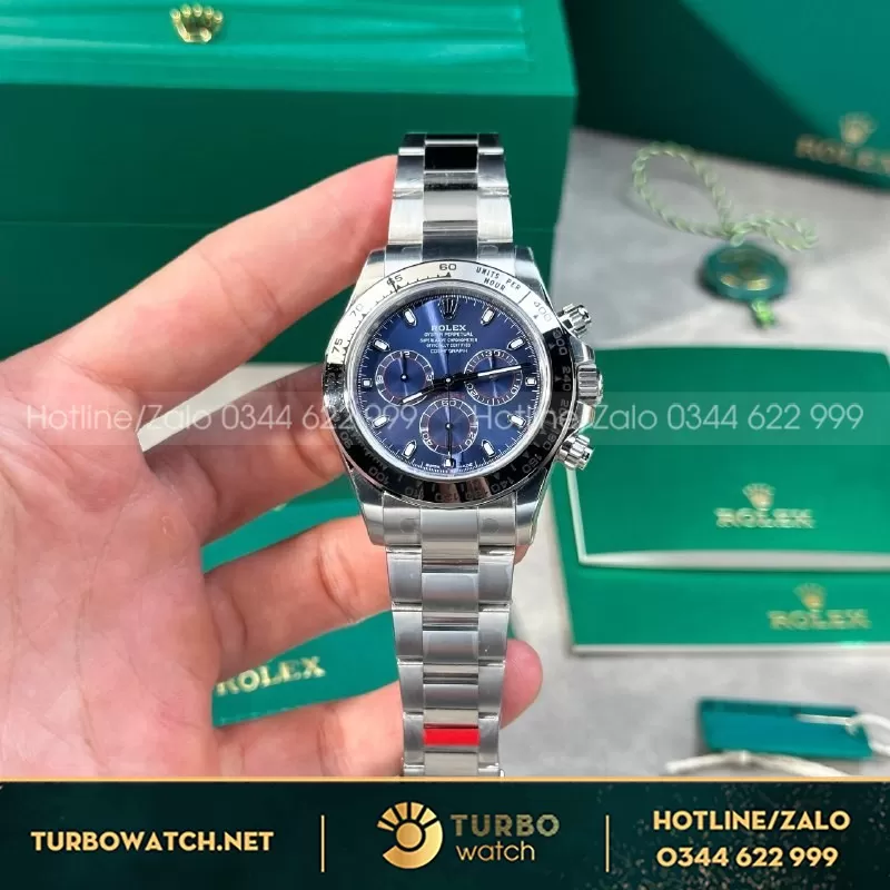 Đồng Hồ Rolex Cosmograph Daytona 116509 • size 40mm - độ dày 12.2mm (tương đương chính hãng)