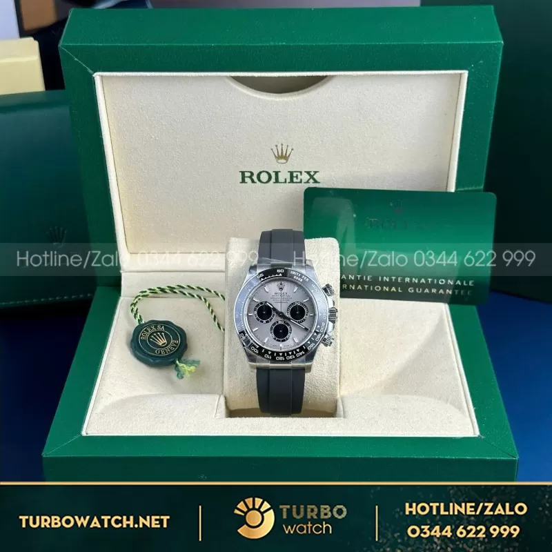 Đồng Hồ Rolex Cosmograph Daytona 116515LN Replica 11 Xám BTF 40mm