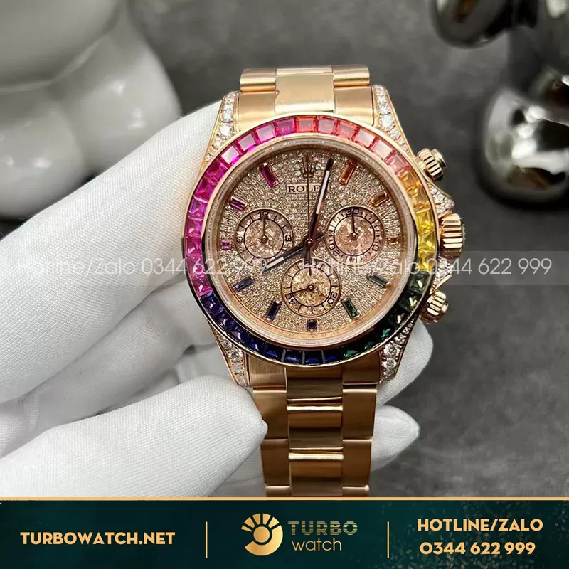Đồng hồ rolex cosmograph daytona 116595rbowdp rainbow
