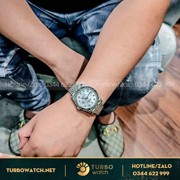 Đồng hồ rolex datejust 41mm độ mặt thiên thạch