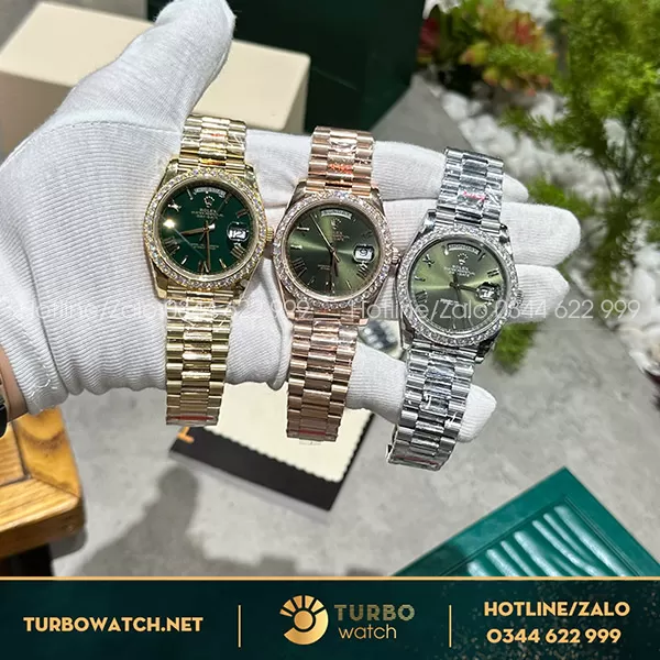 Đồng Hồ Rolex Daydate Rep 1 1 Replica 166G