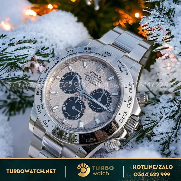 Đồng hồ rolex daytona độ mặt thiên thạch tinh chỉnh 