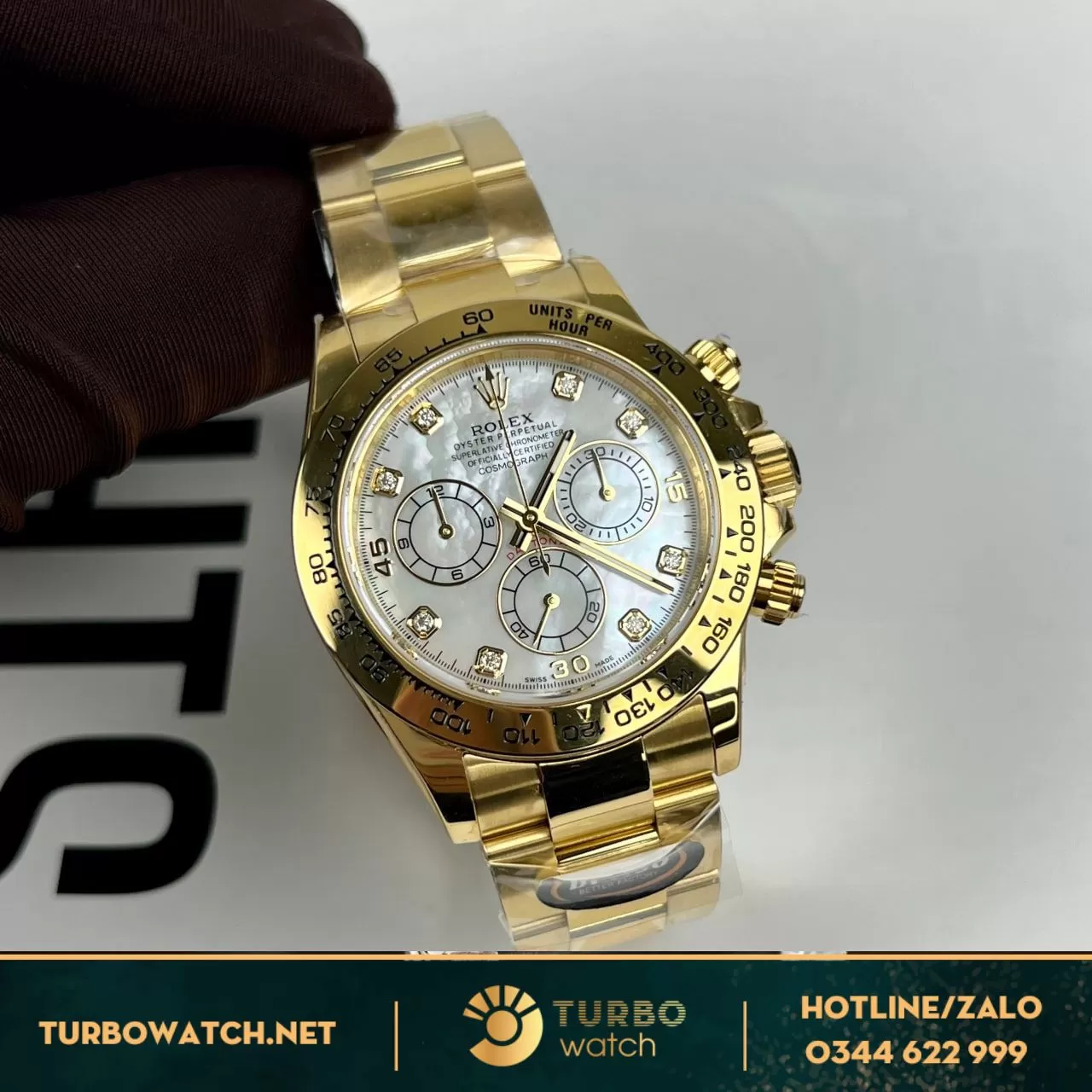 Đồng hồ rolex daytona độ mặt tinh chỉnh 