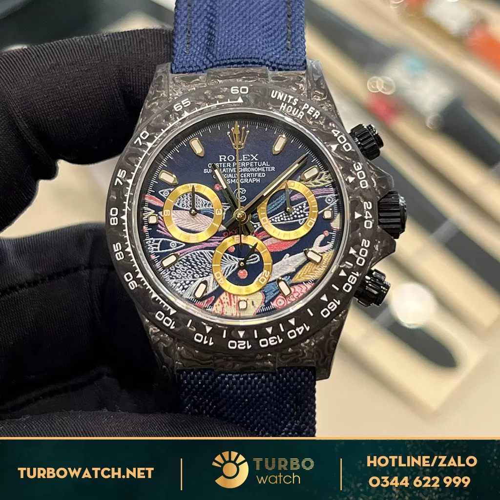 Đồng hồ rolex daytona Độ vỏ Carbon