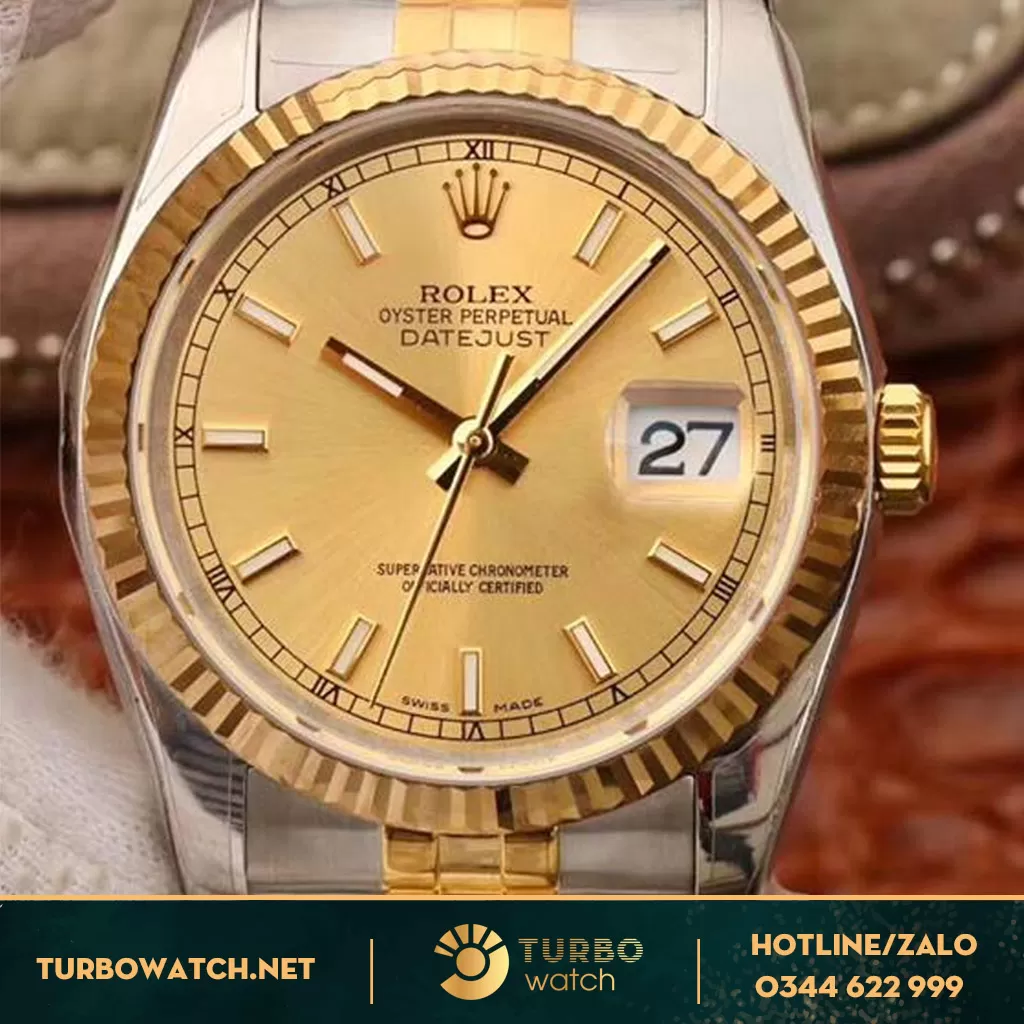 Đồng hồ Rolex fake 1-1 Datejust 41mm Long-Term