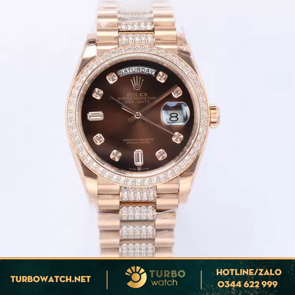 Đồng Hồ Rolex Fake 1-1 Day-Date 36 128349
