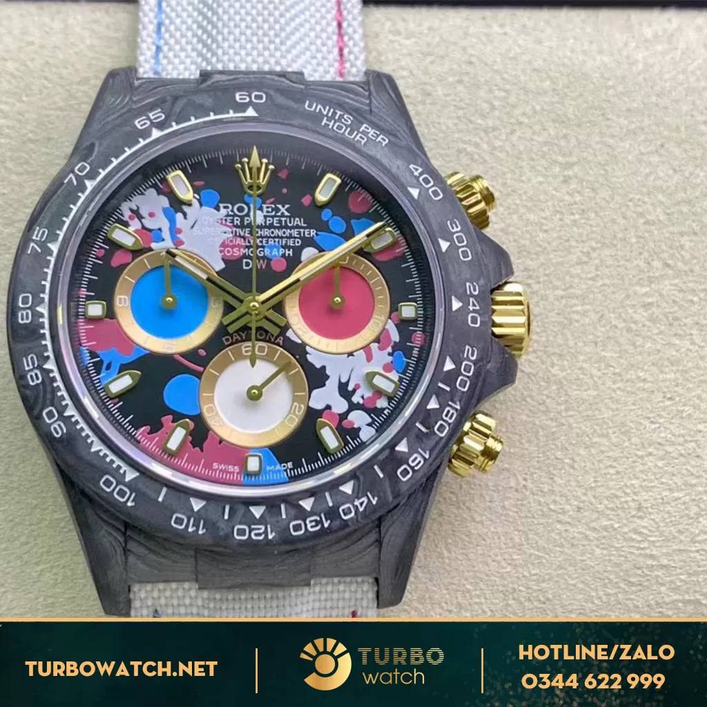 Đồng Hồ Rolex Fake 1-1 Daytona Carbon 