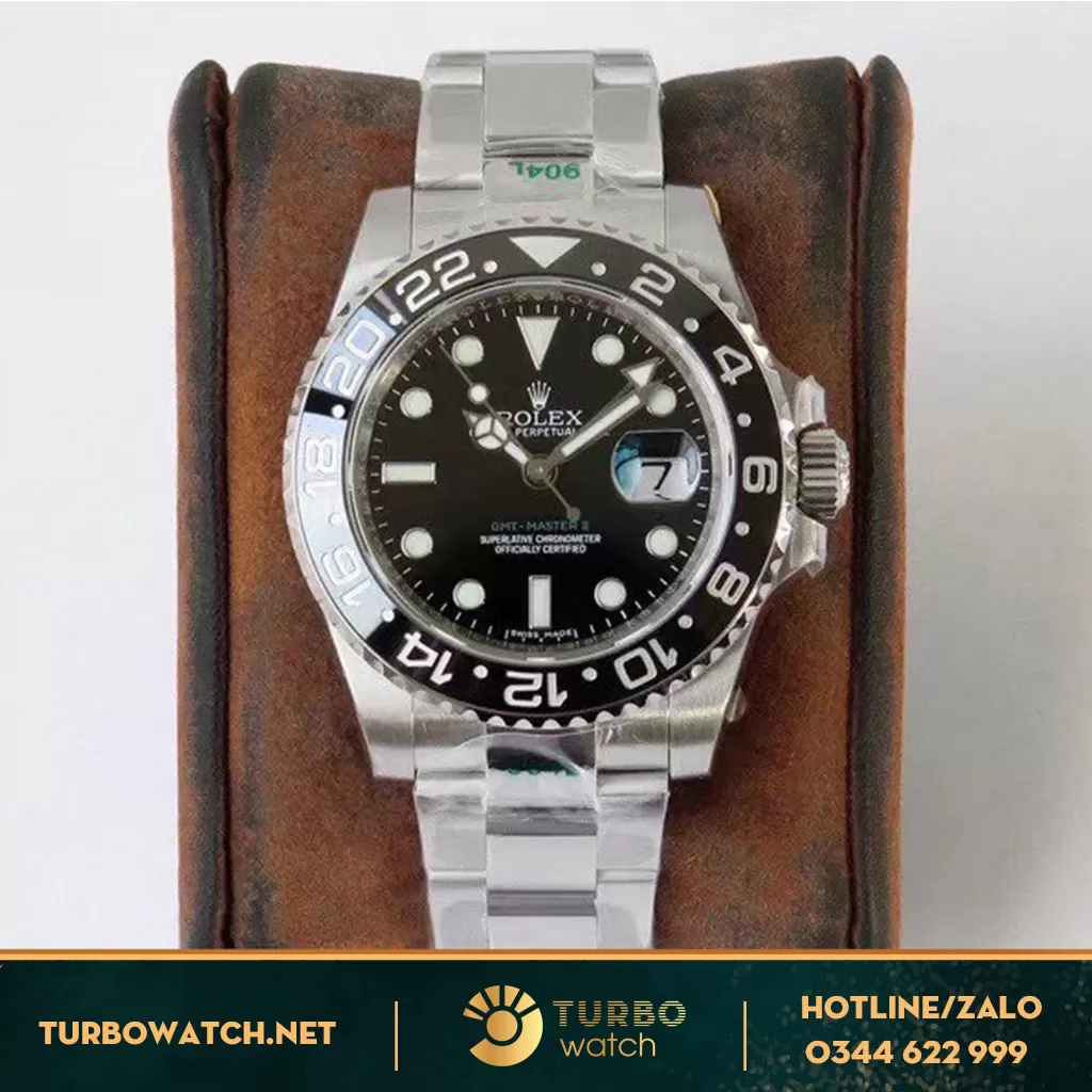Đồng Hồ Rolex Fake 1-1 GMT-Master II 116710LN 