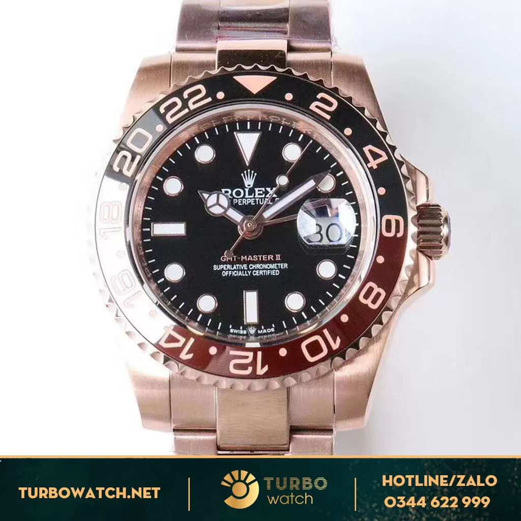 đồng hồ Rolex fake 1-1 GMT-Master II 126715