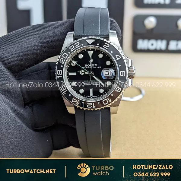Đồng Hồ Rolex Rep 1 1 GMT Masater II