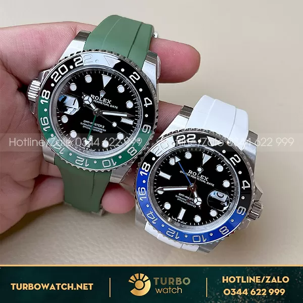 Đồng hồ rolex GMT dây ruberB