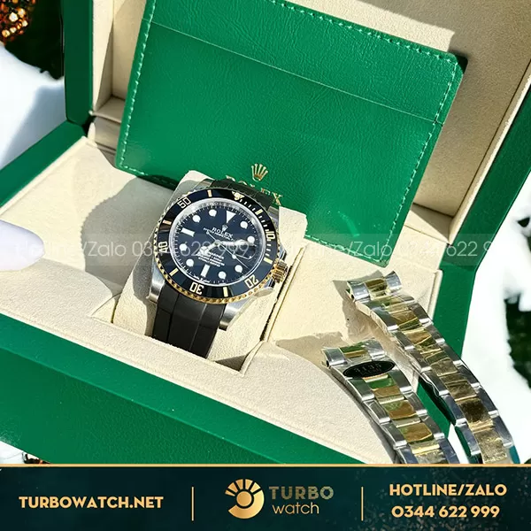 Đồng hồ rolex mix dây Ruber B