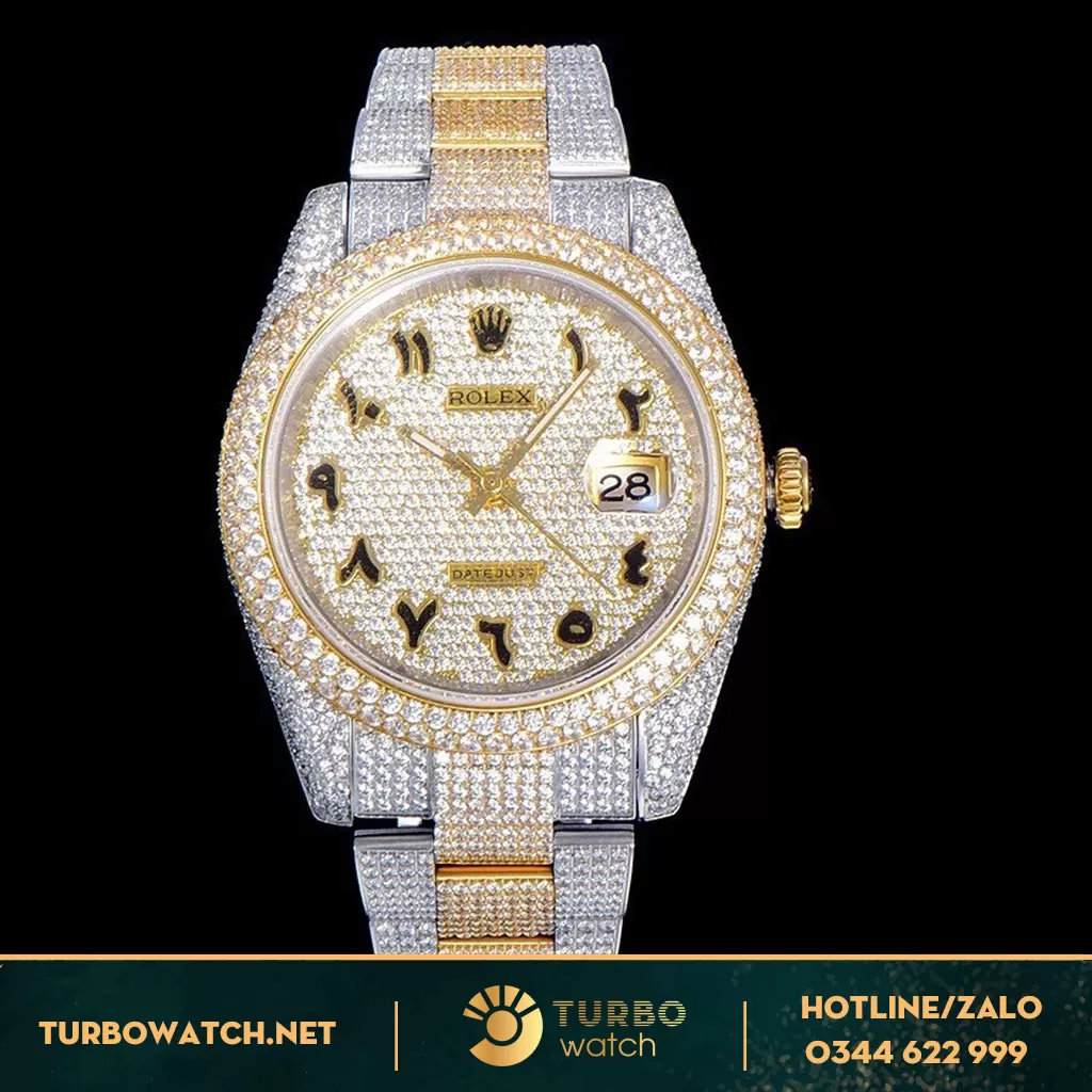 Đồng Hồ Rolex Replica 1-1 Datejust 116300 Gold