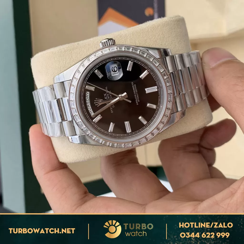 đông hồ rolex replica 1-1 datejust diamond black