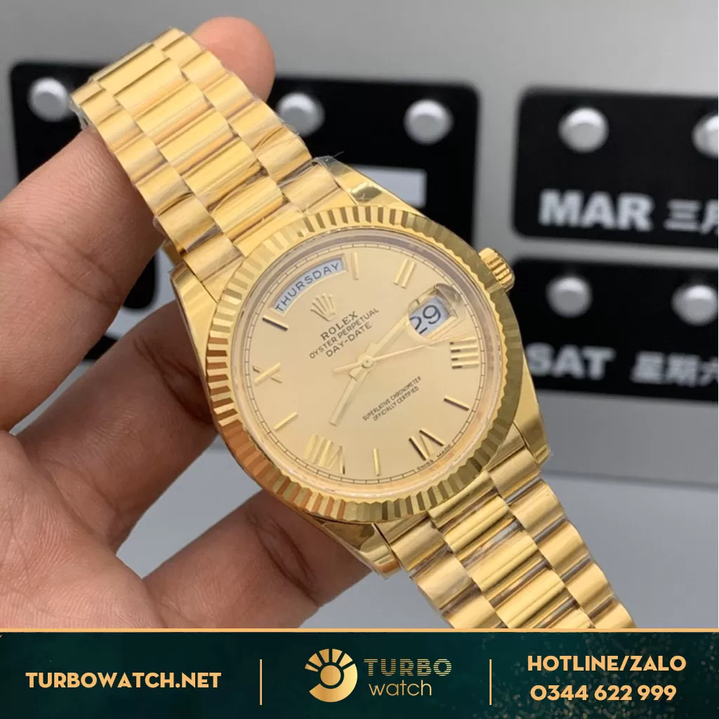 Đồng Hồ Rolex Replica 1-1 Day-Date Solid 228238-0006