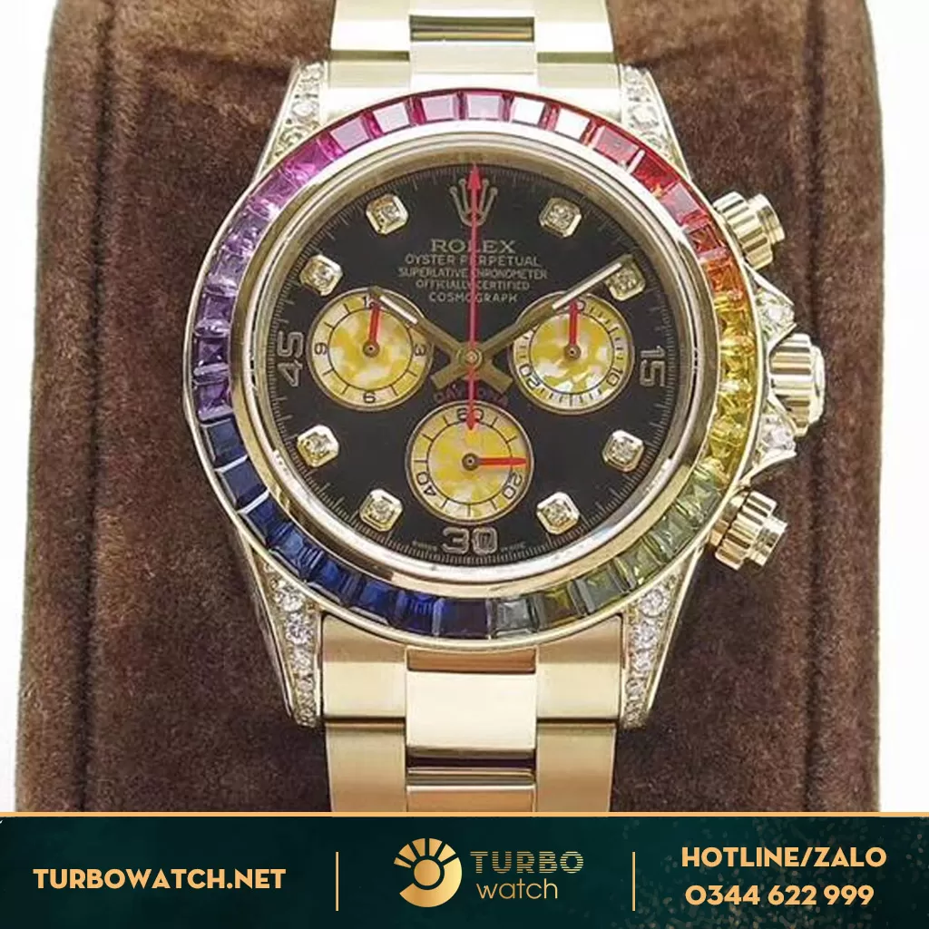 đồng hồ Rolex replica 1-1 DAYTONA Rainbow 116589RBOW 