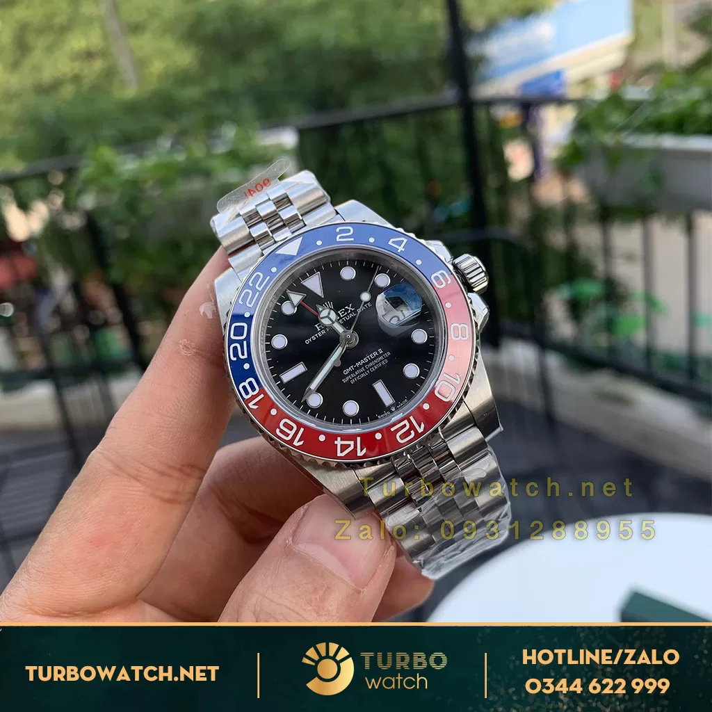 đồng hồ Rolex replica 1-1 GMT-Master II 126710 