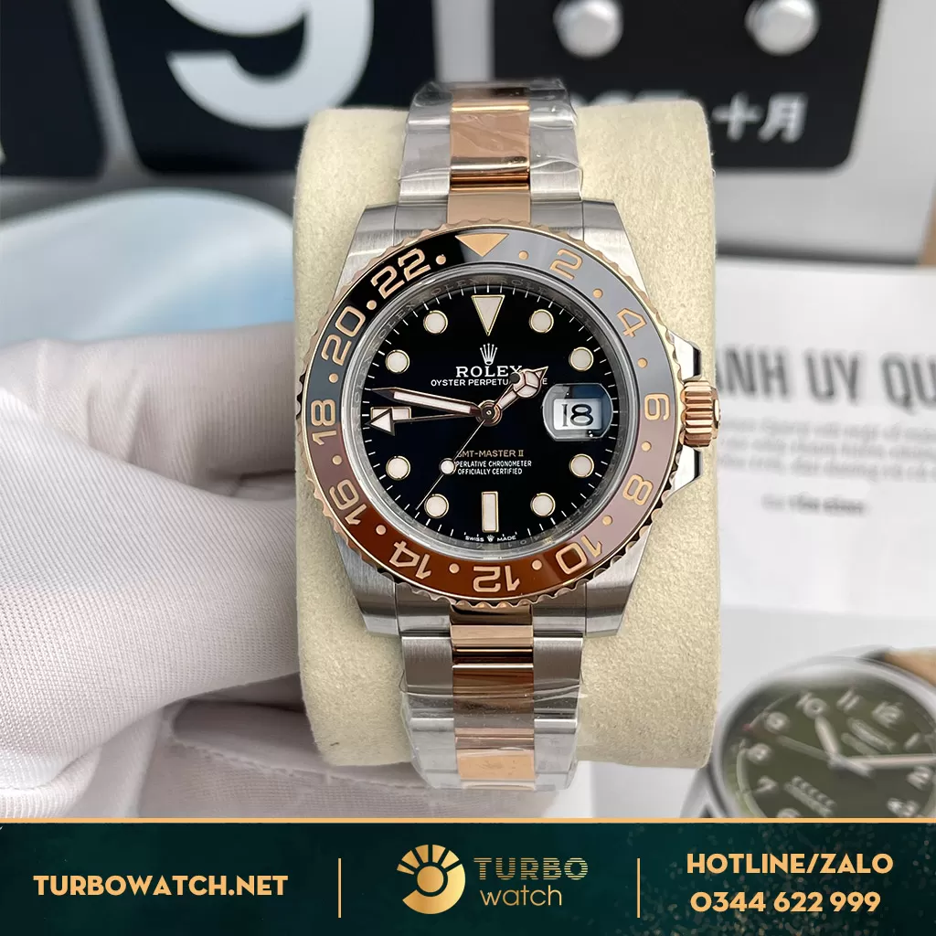 Đồng Hồ Rolex Replica GMT-Master II 126711CHNR 