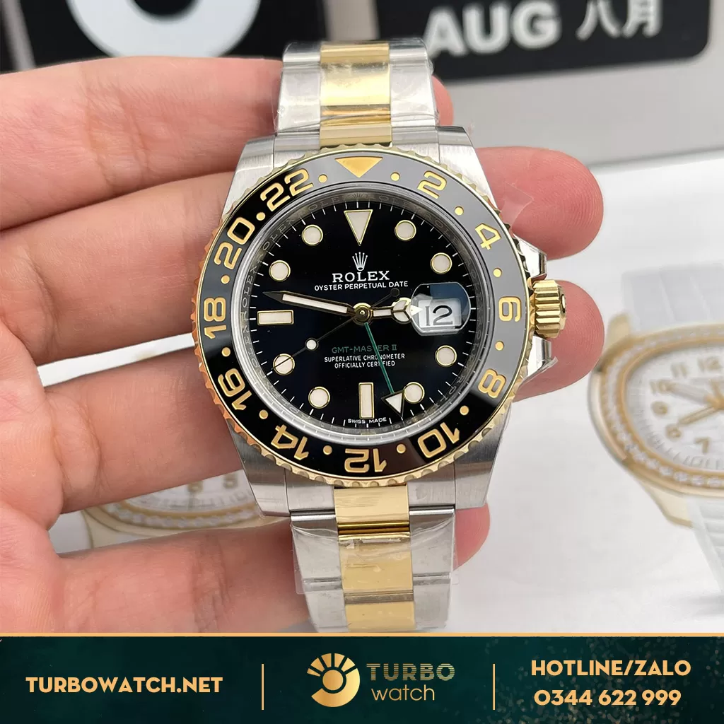 Đồng Hồ Rolex Siêu cấp 1:1 GMT Master II 116713LN