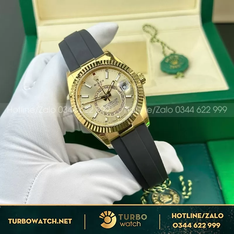 Đồng Hồ Rolex Sky-Dweller • size 42mm - độ dày 15mm