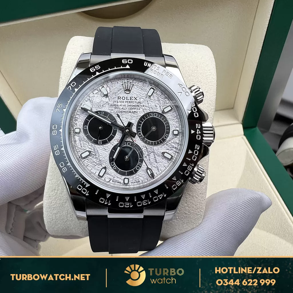 Đồng Hồ Rolex Super Fake 1:1 Cosmograph Daytona 116519LN Mặt Số Thiên Thạch