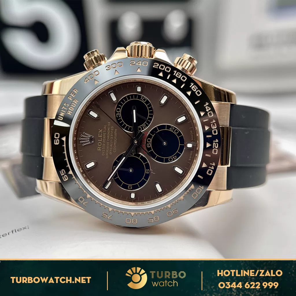 Đồng Hồ Rolex Super Fake 1:1 Daytona 116515LN Mặt Số Chocolate 
