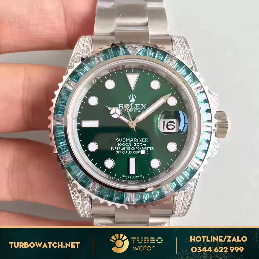 Đồng hồ Rolex super fake 1-1 submariner 