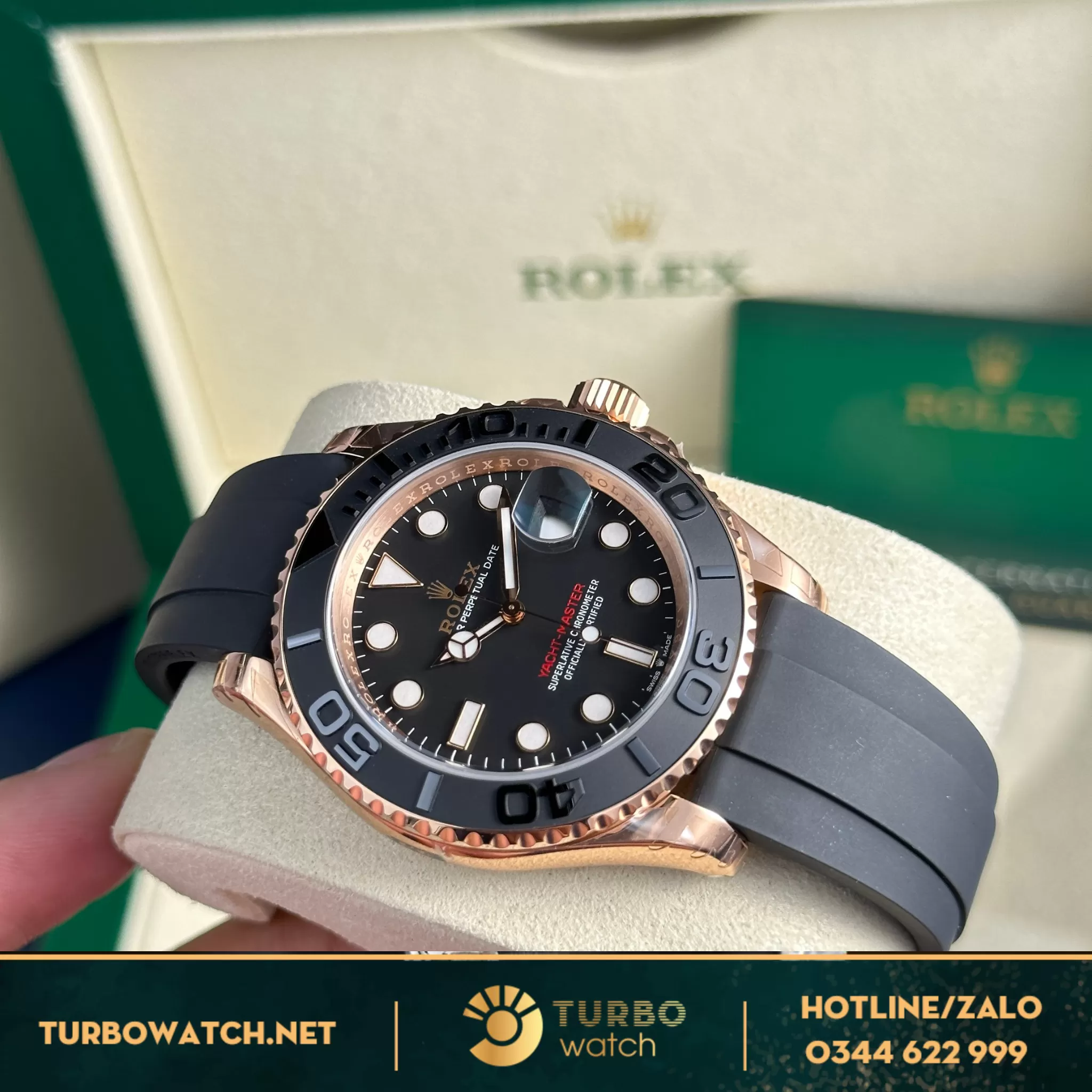 Đồng hồ Rolex Yacht-Master 126655 clean replica