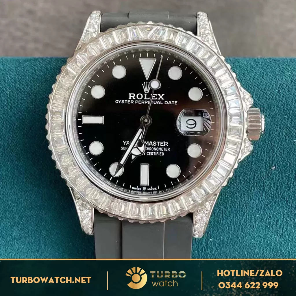 Đồng Hồ Rolex Yacht-Master 42mm 226679TBR Replica đính đá cz