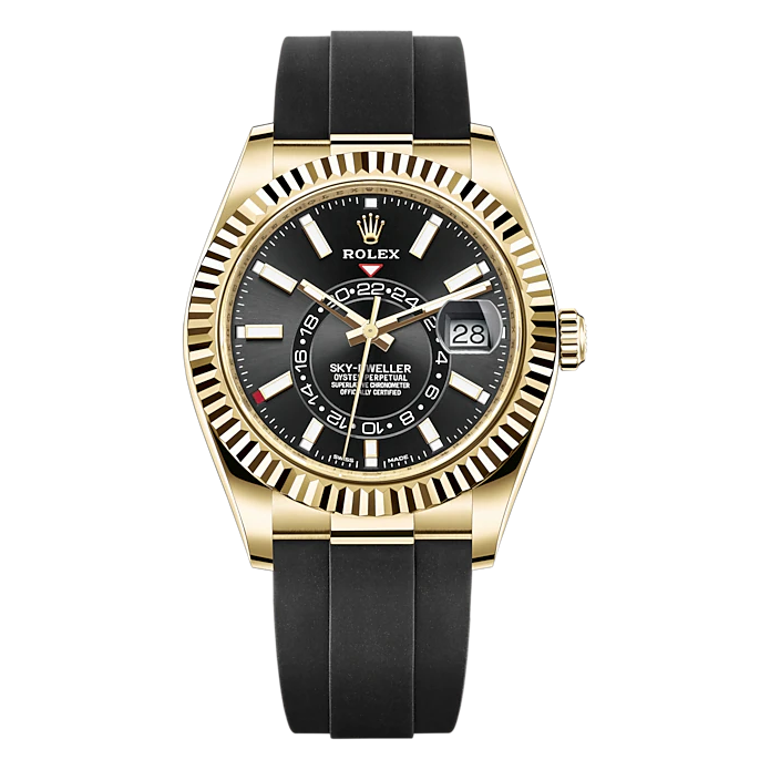 Rolex Sky Dweller Yellow Golf Back 326238