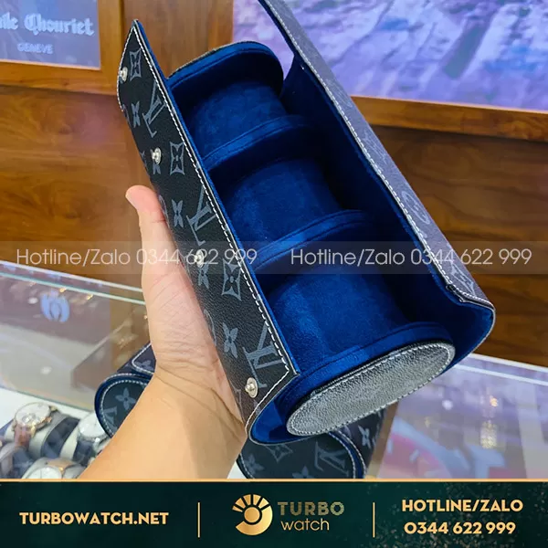 Hộp đựng đồng hồ 3 chiếc LV