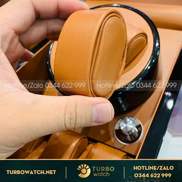 Hộp xoay fatya màu nâu