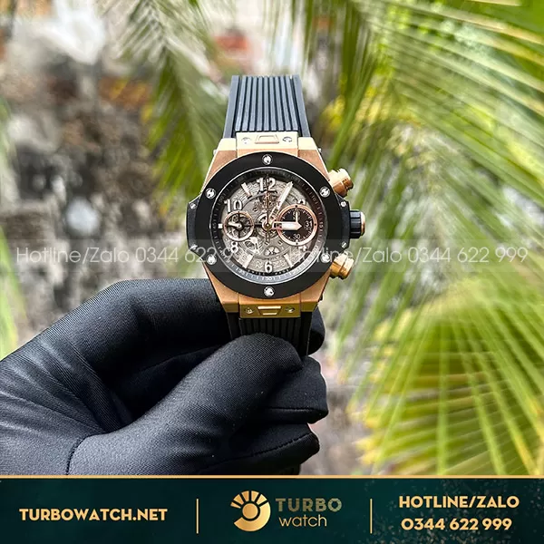 Hublot Bigbang Unico Black Ceramic Rep 11